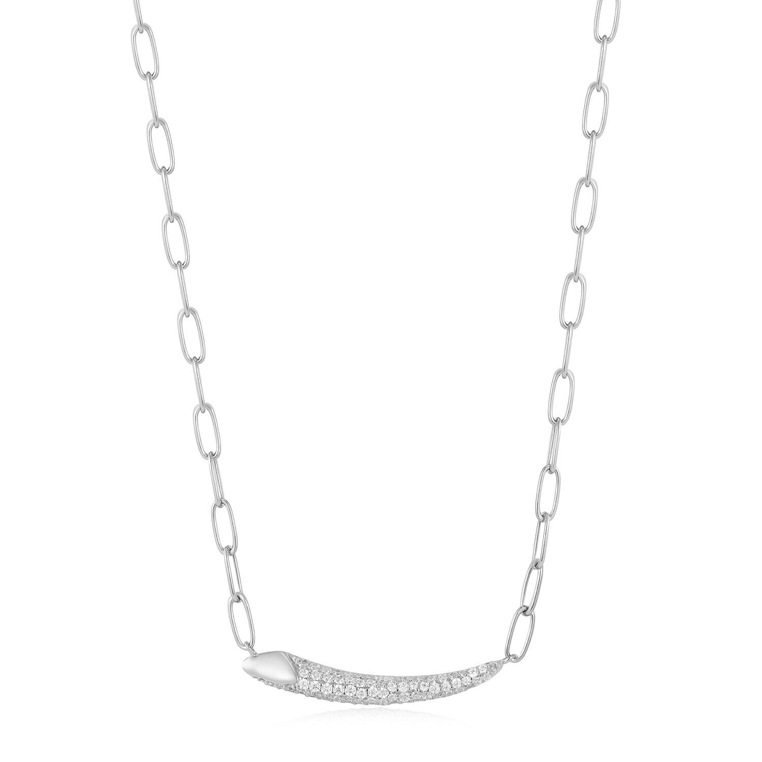  Tough Love 2 - Chokers - Silver / Rhodium plated - Zirconia - 45cm